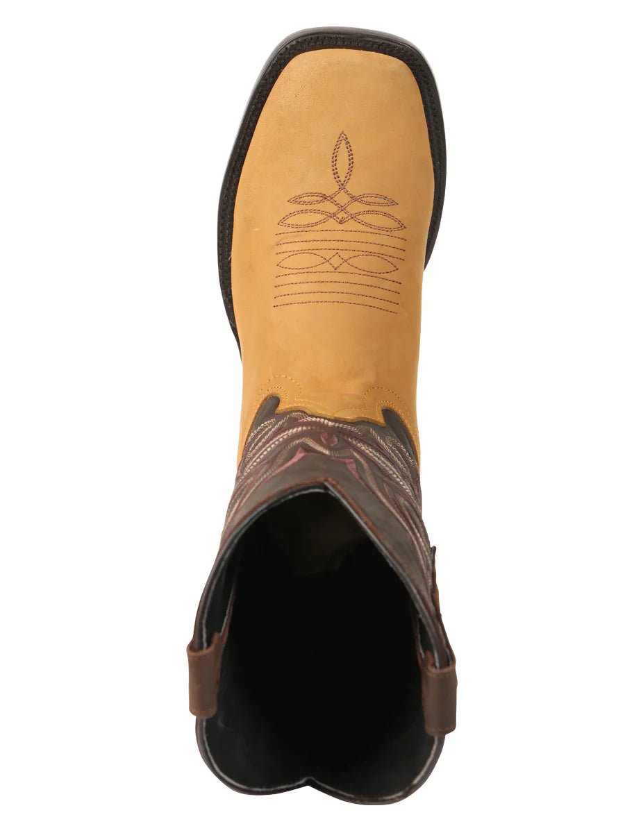 El General Men's Rodeo Boots–Papaya 45526 - OriginalWestern.com
