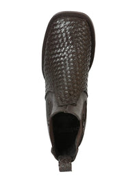 El General Men's Rodeo Brown Petatillo Woven Ankle Boots 45177 - OriginalWestern.com