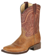 El General Men's Square Toe Cowboy Boot–Crazy Honey 43012 - OriginalWestern.com