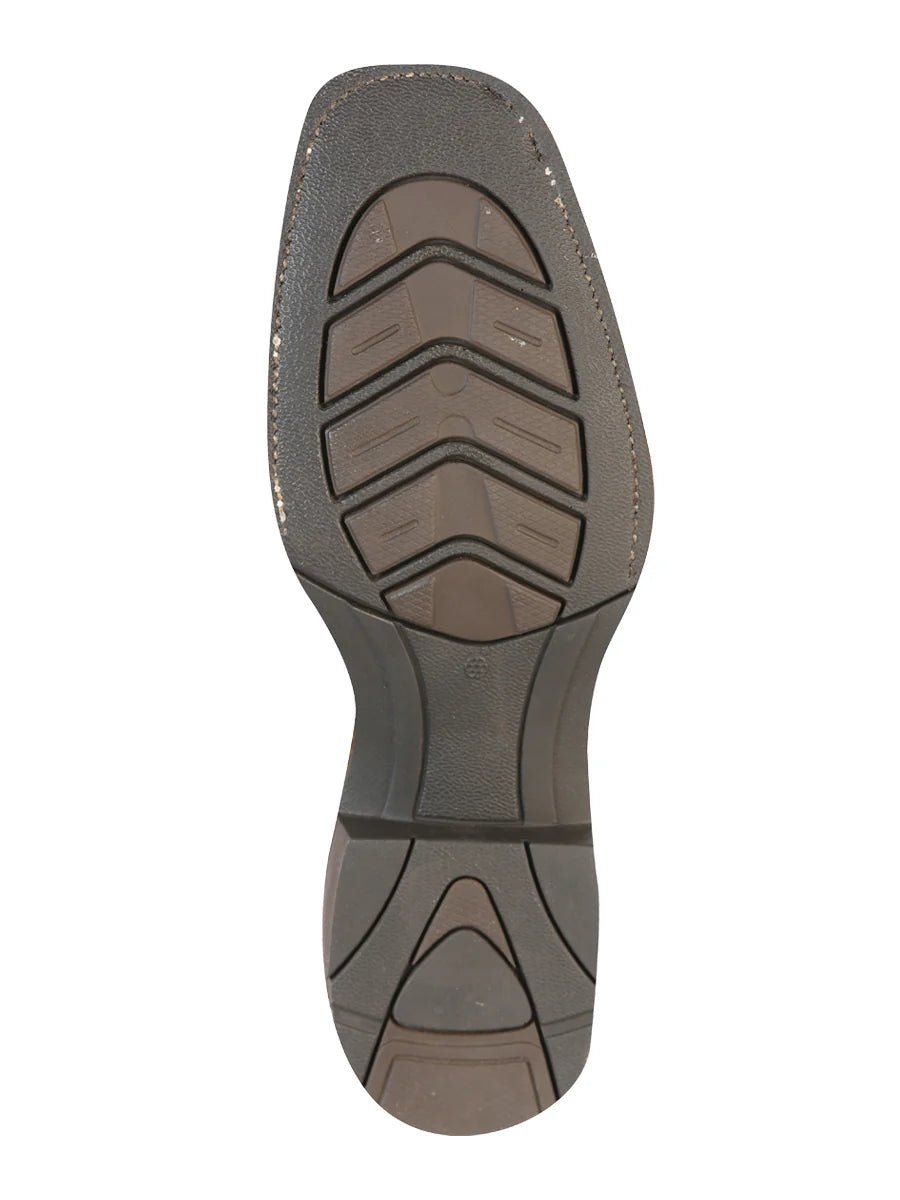 El General Men's Square Toe Cowboy Boot–Crazy Honey 43012 - OriginalWestern.com