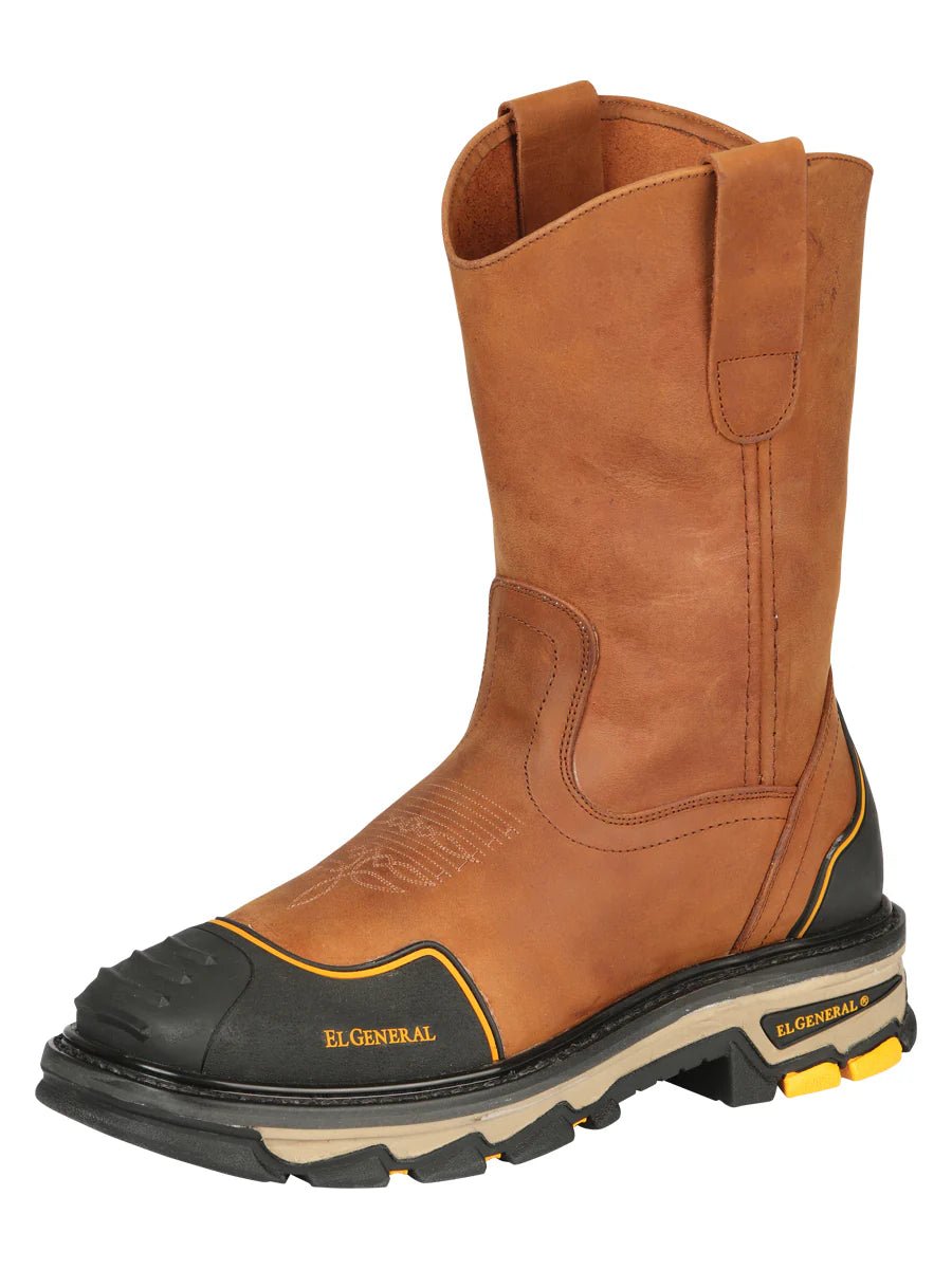 El General Men's Work Boot – Crazy Leather – Kansas 44689 - OriginalWestern.com