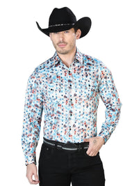 El General - Multicolor Casual Long Sleeve Shirt 43933 - OriginalWestern.com