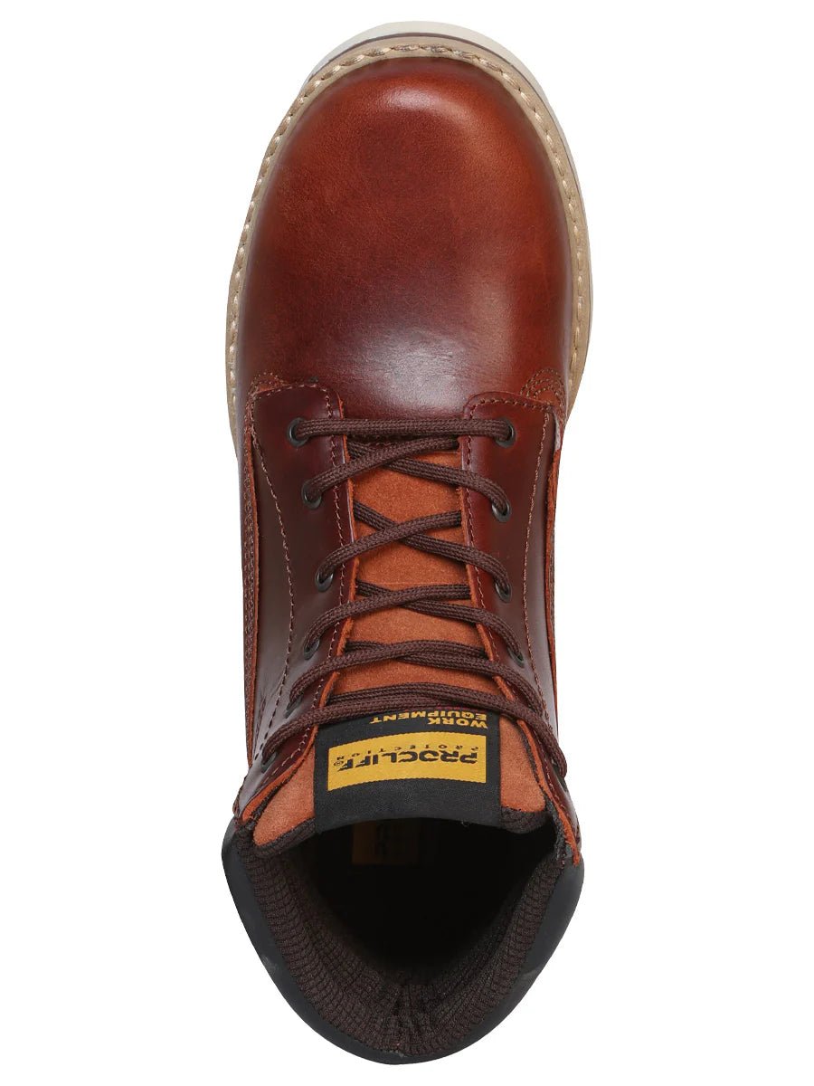 El General Procliff Protection Pull Up Work Boot–Wine 35201 - OriginalWestern.com