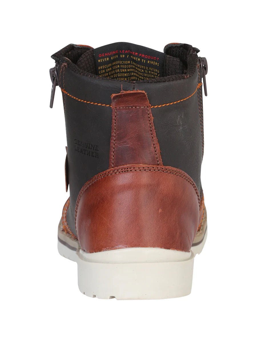 El General Procliff Protection Pull Up Work Boot – Wine 35209 - OriginalWestern.com