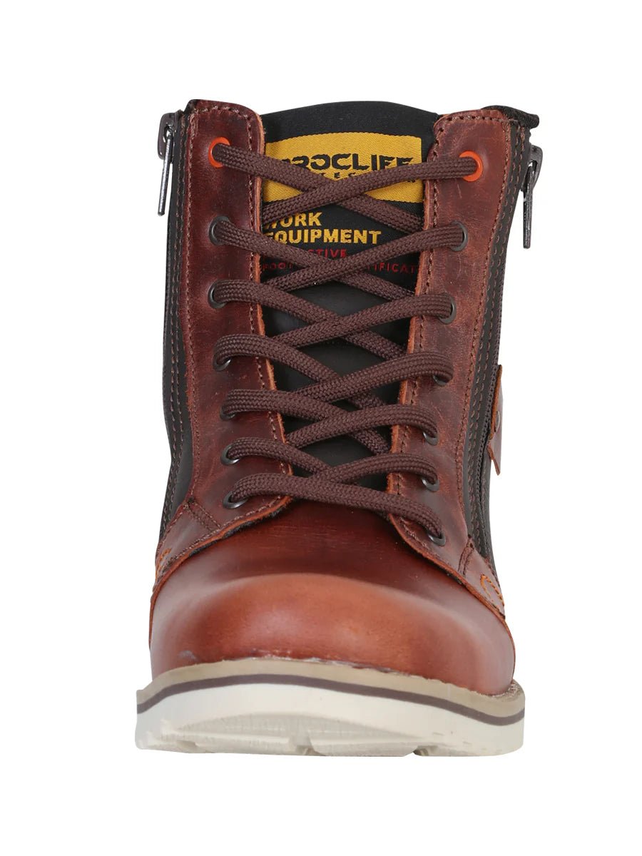 El General Procliff Protection Pull Up Work Boot – Wine 35209 - OriginalWestern.com