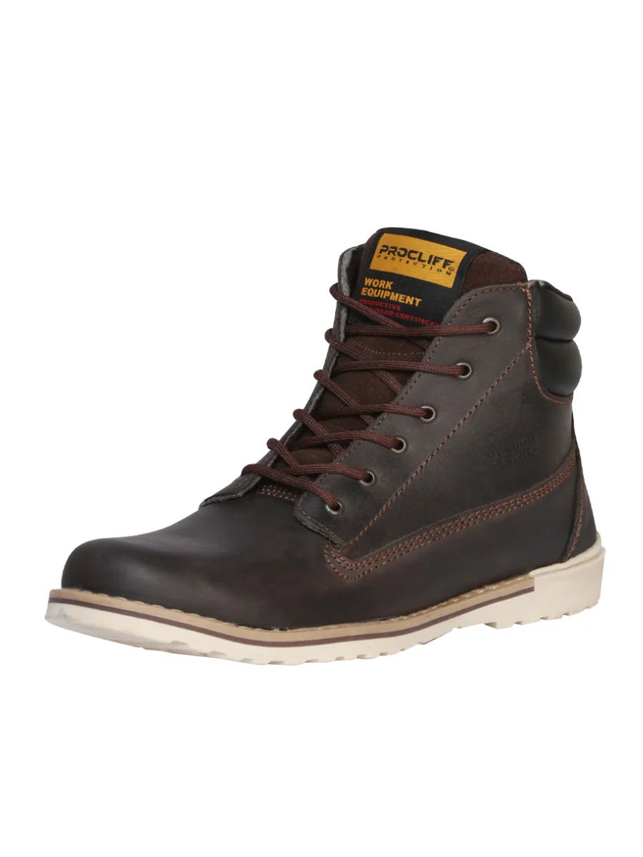 El General Procliff Protection Work Ankle Boot with Laces –Brown 35200 - OriginalWestern.com