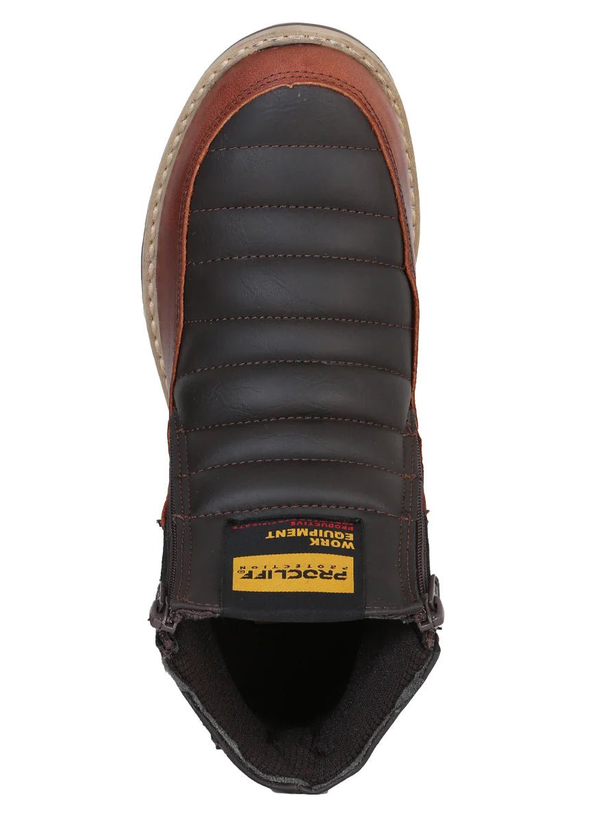 El General Procliff Pull Up Work Boot Wine– 35205 - OriginalWestern.com