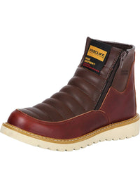 El General Procliff Pull Up Work Boot Wine– 35205 - OriginalWestern.com