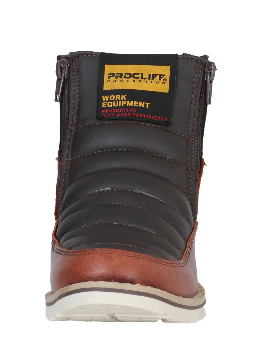 El General Procliff Pull Up Work Boot Wine– 35205 - OriginalWestern.com