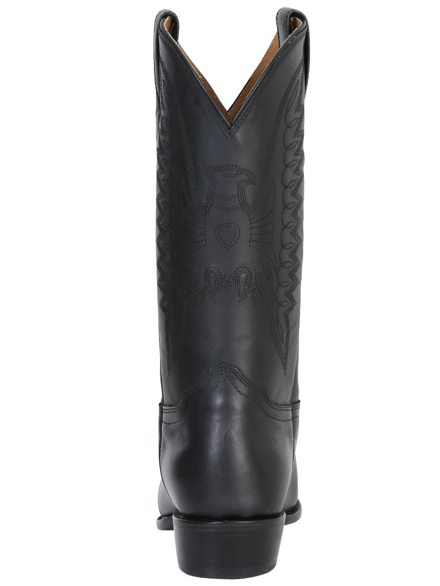El General Rodeo Boot–Biker Boot–Waxy Black 134 - OriginalWestern.com