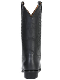 El General Rodeo Boot–Biker Boot–Waxy Black 134 - OriginalWestern.com