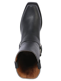 El General Rodeo Boot–Biker Boot–Waxy Black 134 - OriginalWestern.com