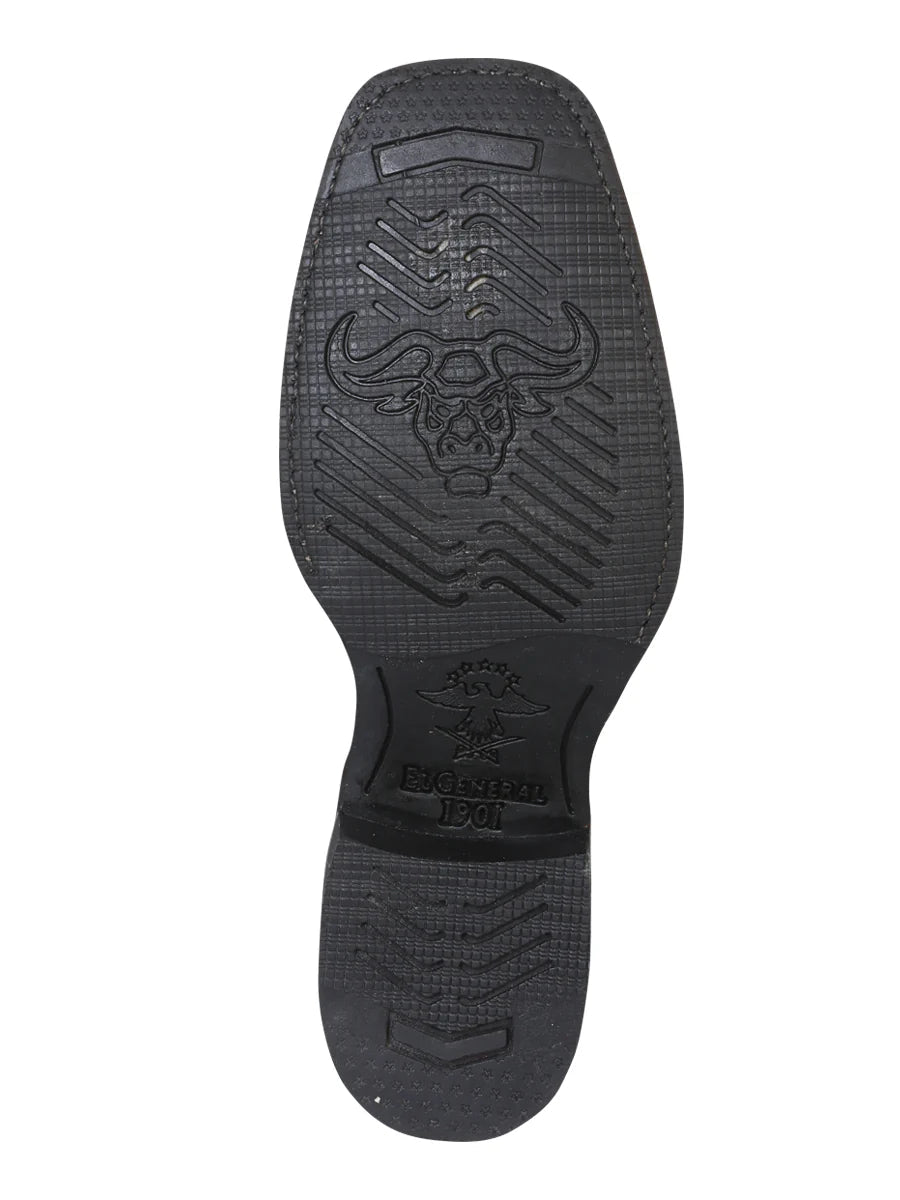 El General Rodeo Boot–Crazy Dark Brown 33311 - OriginalWestern.com