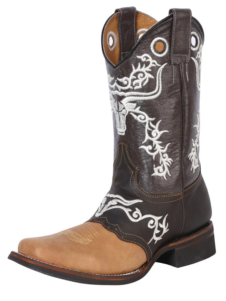 El General Rodeo Boot–Crazy Honey /DarkBrown 33316 - OriginalWestern.com