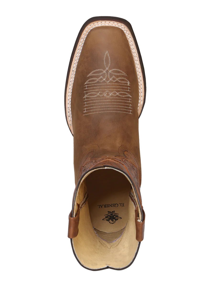 El General Rodeo Boot–Crazy Tan 43005 - OriginalWestern.com