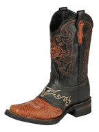 El General Rodeo Boot–Crazy Wine with Embroidery 40667 - OriginalWestern.com