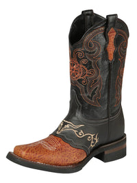 El General Rodeo Boot–Crazy Wine with Embroidery 40667 - OriginalWestern.com