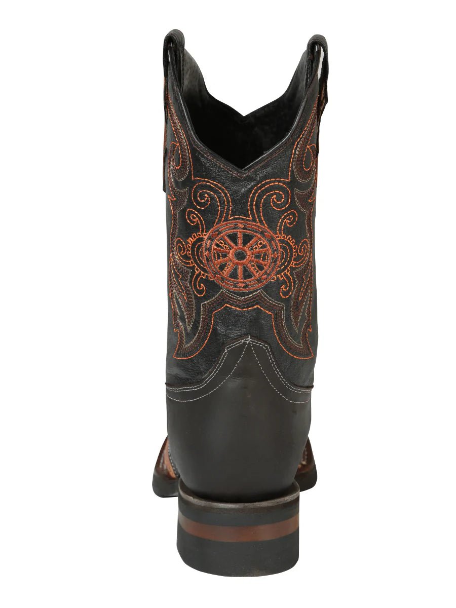 El General Rodeo Boot–Crazy Wine with Embroidery 40667 - OriginalWestern.com