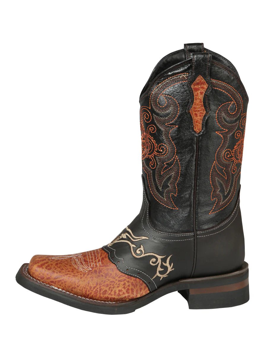 El General Rodeo Boot–Crazy Wine with Embroidery 40667 - OriginalWestern.com