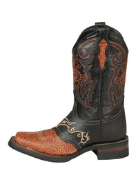 El General Rodeo Boot–Crazy Wine with Embroidery 40667 - OriginalWestern.com