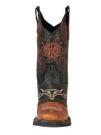 El General Rodeo Boot–Crazy Wine with Embroidery 40667 - OriginalWestern.com