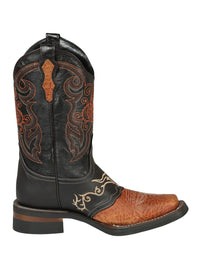 El General Rodeo Boot–Crazy Wine with Embroidery 40667 - OriginalWestern.com
