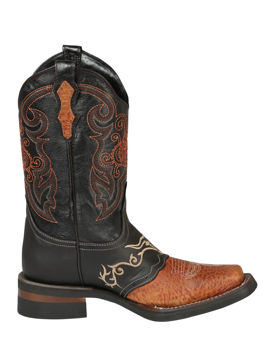 El General Rodeo Boot–Crazy Wine with Embroidery 40667 - OriginalWestern.com