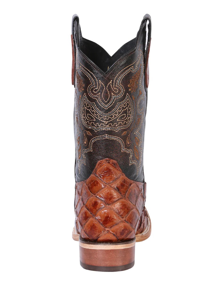 El General Rodeo Boot–Imitation Pirarucu Cognac 41793 - OriginalWestern.com
