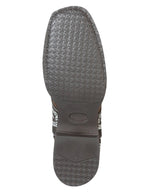 El General Rodeo Boot–Nobuck Dark Brown with Embroidery 51117 - OriginalWestern.com