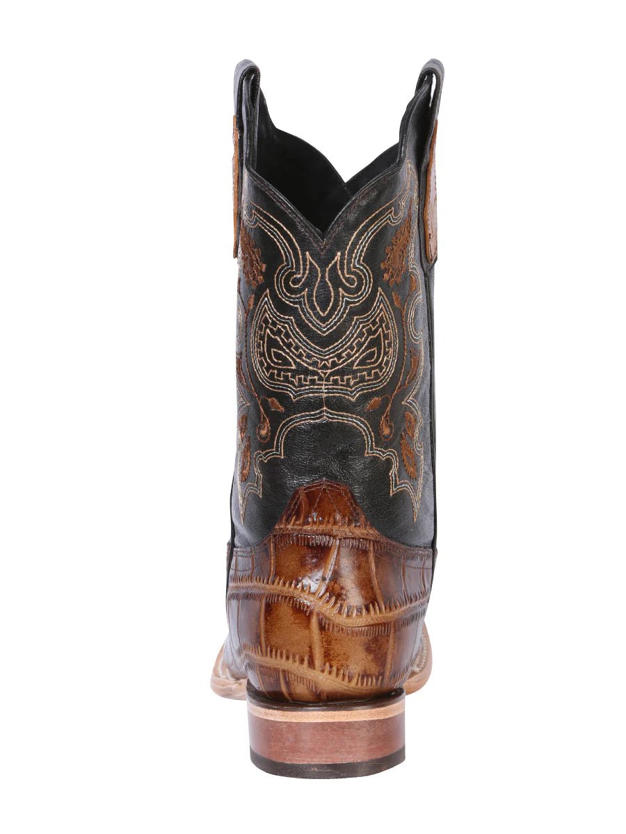 El General Rodeo Boot–Printed Caiman Light Brown 41794 - OriginalWestern.com