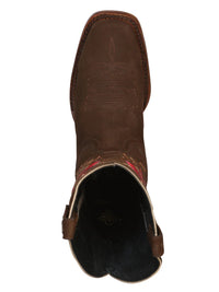 El General Rodeo Boot–Suede Brown 42025 - OriginalWestern.com