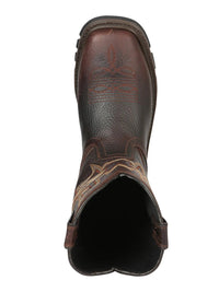 El General Rodeo Work Boot – Bull Fight Brown 44692 - OriginalWestern.com