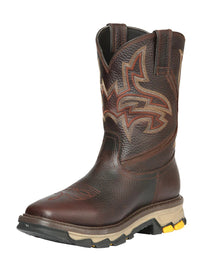 El General Rodeo Work Boot – Bull Fight Brown 44692 - OriginalWestern.com