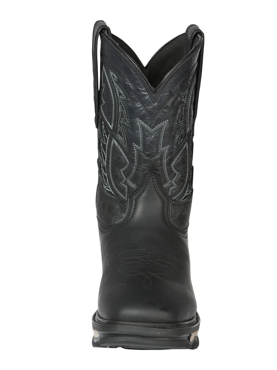El General Rodeo Work Boot– Crazy Black 44694 - OriginalWestern.com