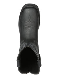 El General Rodeo Work Boot– Crazy Black 44694 - OriginalWestern.com