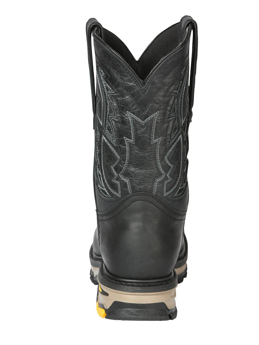 El General Rodeo Work Boot– Crazy Black 44694 - OriginalWestern.com