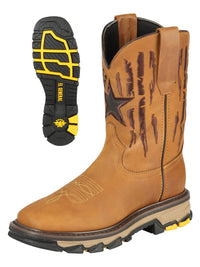 El General Rodeo Work Boot–Crazy Honey 44690 - OriginalWestern.com