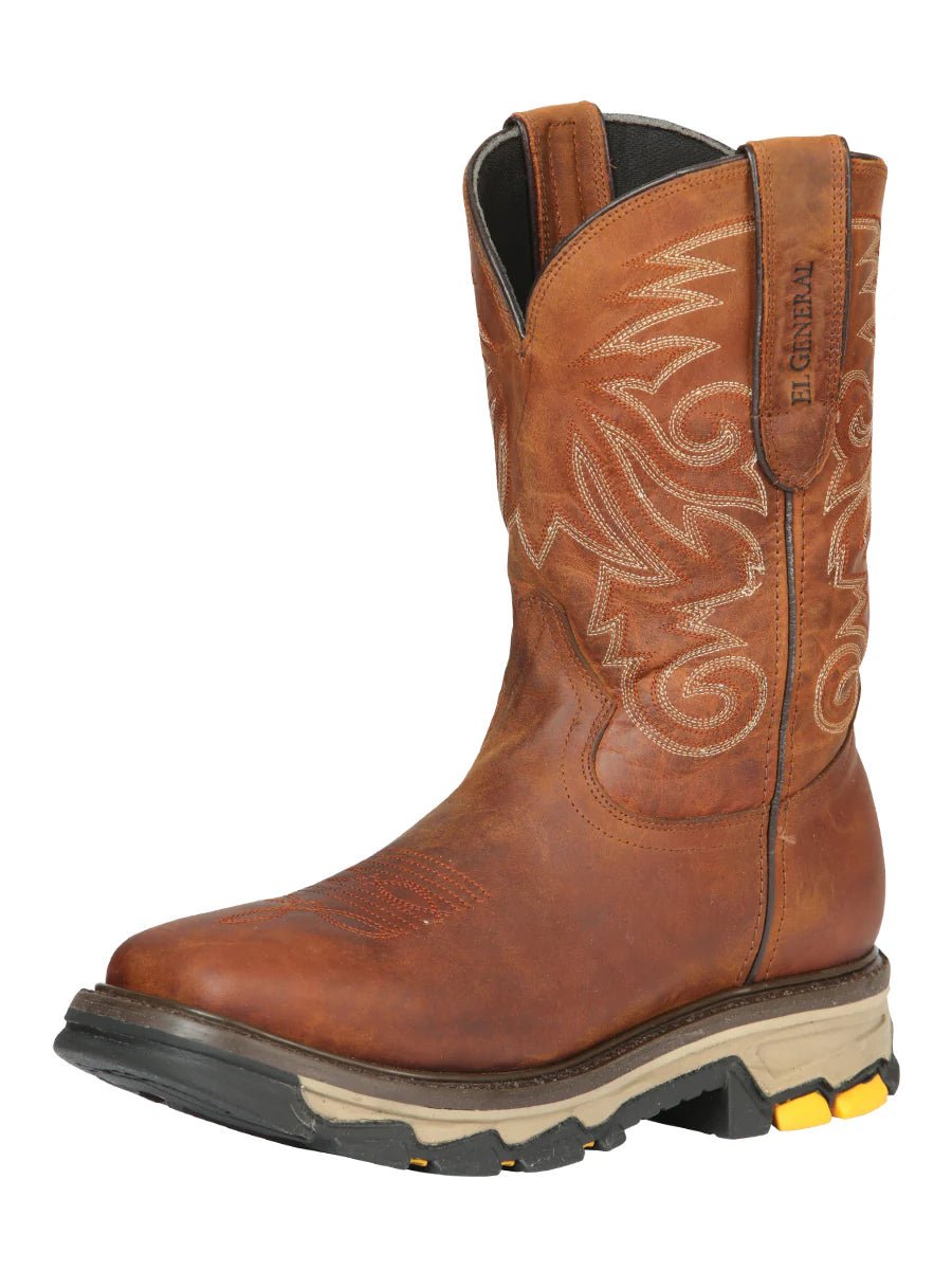 El General Rodeo Work Boot – Leather Wisky 44695 - OriginalWestern.com