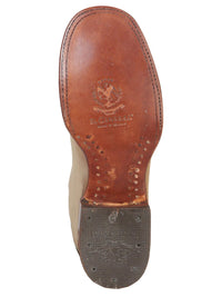El General Square Toe Ankle Boot – Nobuck Sand 126191 - OriginalWestern.com