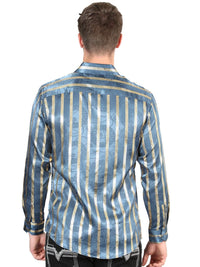 The General Teal Casual Long-Sleeve Shirt 44580