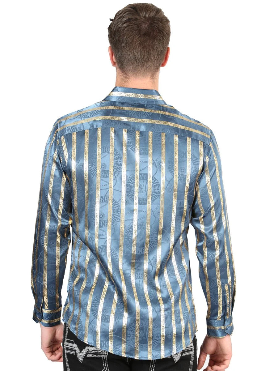 The General Teal Casual Long-Sleeve Shirt 44580