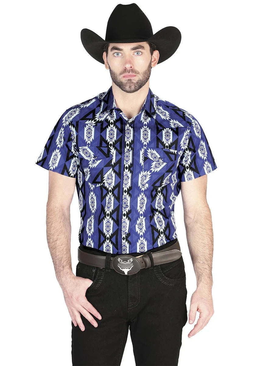The General Western Shirt - Blue 44460