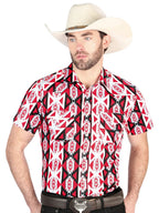 El General Western Shirt - Burgundy 44458 - OriginalWestern.com