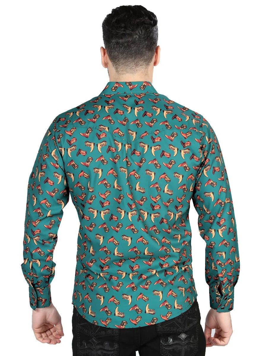 The General Western Shirt - Dark Blue 44319