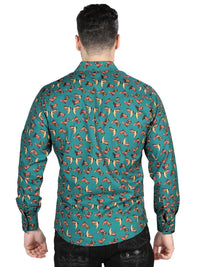 The General Western Shirt - Dark Blue 44319