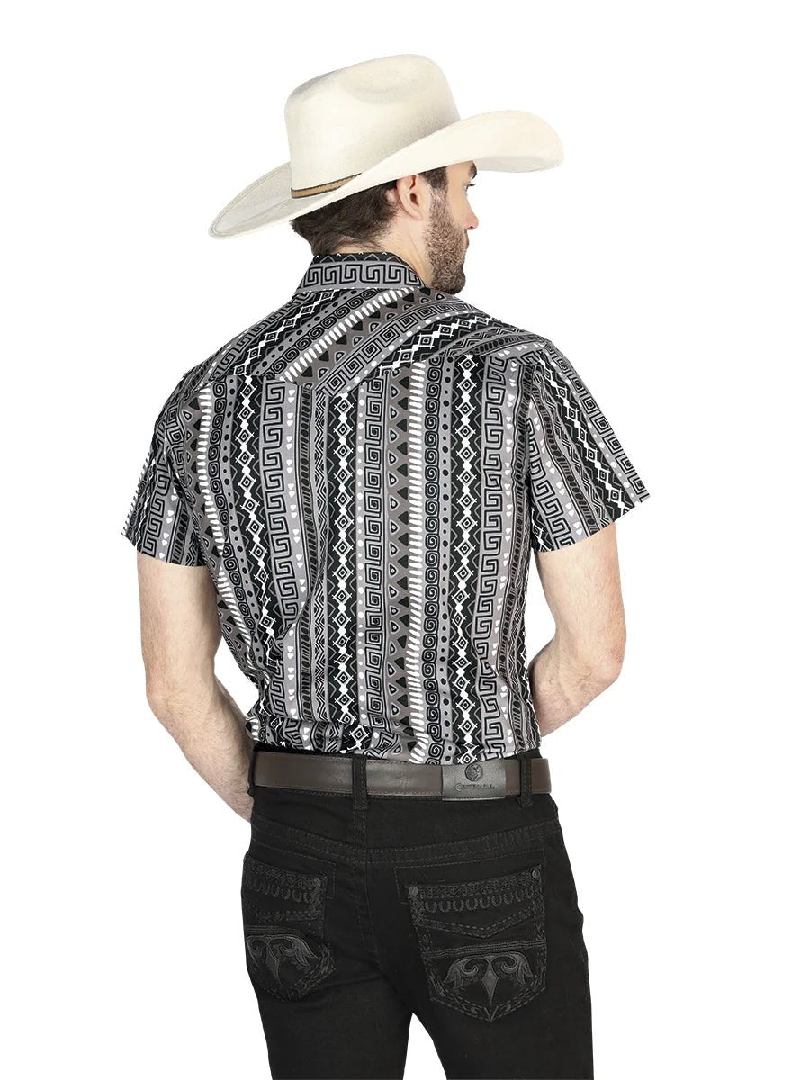 El General Western Shirt - Gray 44457 - OriginalWestern.com
