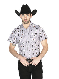 El General Western Shirt - Gray 44461 - OriginalWestern.com