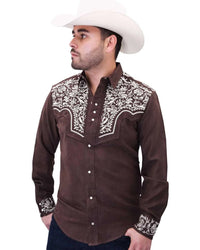 El General - Western Shirt WD Boots 815 Brown/Silver WD-11-929 - OriginalWestern.com