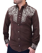 El General - Western Shirt WD Boots 815 Brown/Silver WD-11-929 - OriginalWestern.com