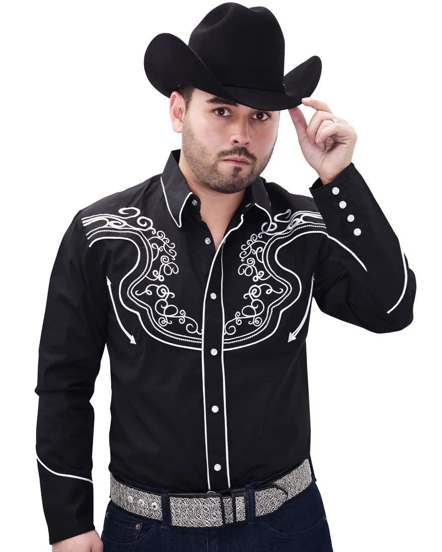 El General - Western Shirt WD Boots 816 Black/White WD-12-851 - OriginalWestern.com